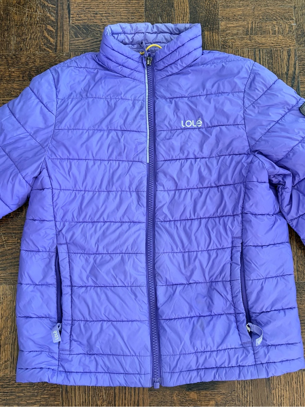 Lole Purple Kids Puffer Jacket